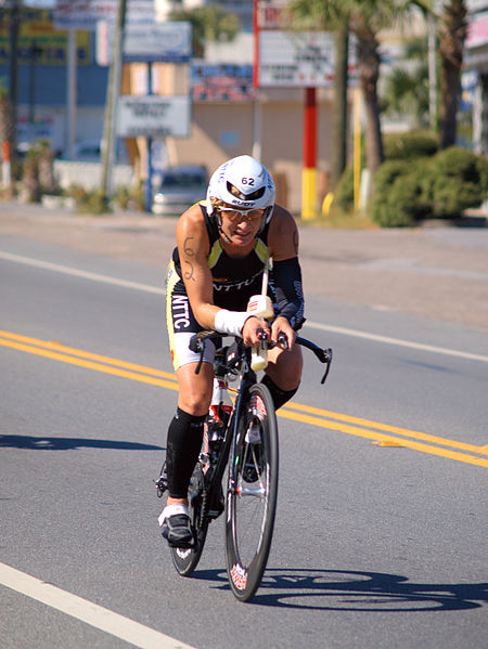 File:Jessica Jacobs 1st Female on bike at Ironman Florida 2010.jpg