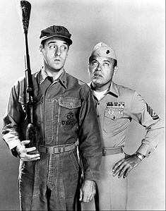 Jim Nabors Frank Sutton Gomer Pyle 1966.JPG