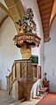 * Nomination Pulpit of the Catholic Parish Church of St. Nicholas in Herzogenreuth --Ermell 21:18, 16 July 2023 (UTC) * Promotion Good quality -- Spurzem 21:51, 16 July 2023 (UTC)