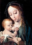 Joos van Cleve (c.1464-c.1540) (after) - The Madonna and Child - 1257119 - National Trust.jpg