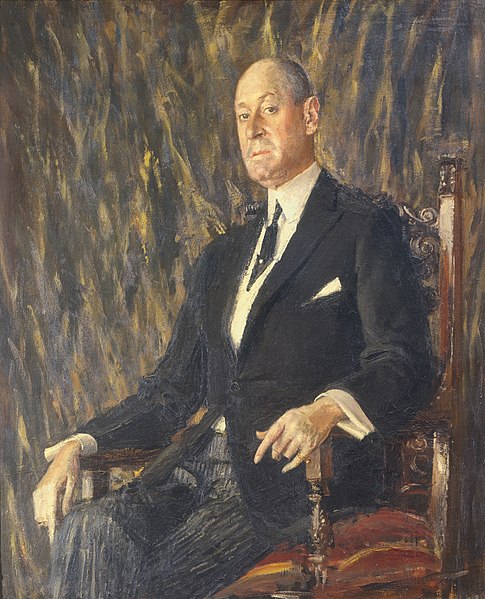 File:Joseph E Widener by Augustus John 1921.jpg