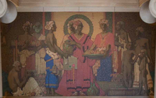 Traders of the Adriatic mural by Jules Guerin, located in the lobby Jules Guerin Traders of the Adriatic.png