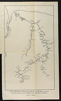 The river basin, map circa 1902