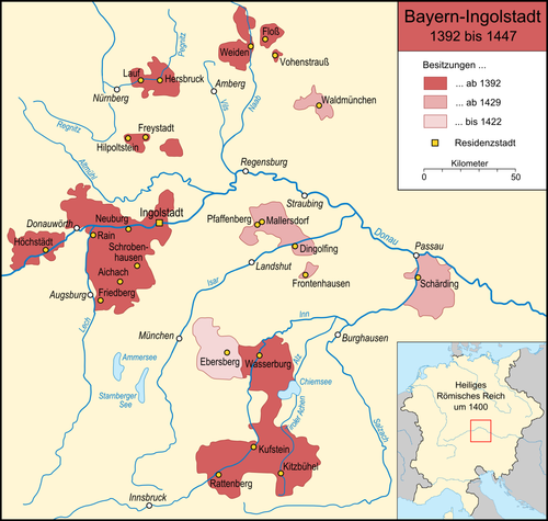 The Duchy of Bavaria-Ingolstadt (1392–1447)