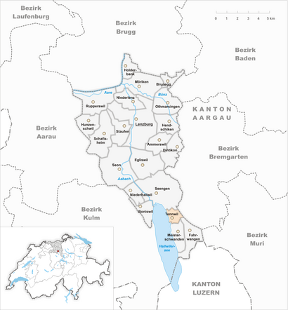 So kommt man zu Tennwil mit den Öffentlichen - Mehr zum Ort Hier