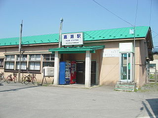 Kase Station (Aomori) Railway station in Goshogawara, Aomori Prefecture, Japan