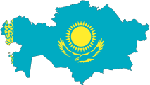 Kazakhstan-Flagmap.svg