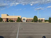 Picture of Kimberly High School as taken from the parking lot