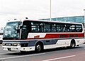 北空知バス CHUO GROUP表記の三菱ふそう・ニューエアロバスHD車