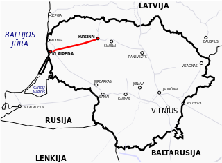 <span class="mw-page-title-main">Klaipėda–Kuršėnai pipeline</span> Natural gas pipeline