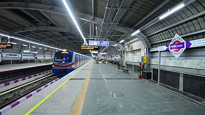 Sakher Bazar metro station