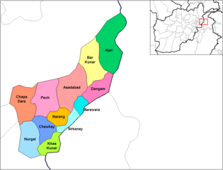 <span class="mw-page-title-main">Dangam District</span> District of Kunar Province, Afghanistan