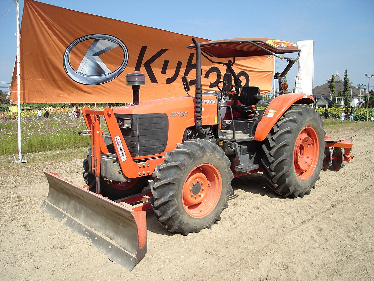 Datei Kubota Tractor 9 Jpg Wikipedia