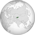 Kyrgyzstan (orthographic projection).svg