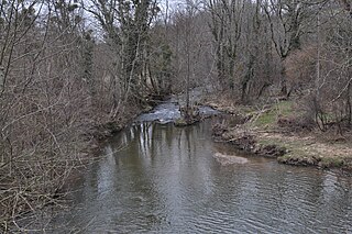 Abloux River in central France