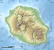 Descrição da imagem Mapa de localização do departamento de La Réunion.