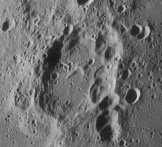 Lamé (crater) Lunar impact crater