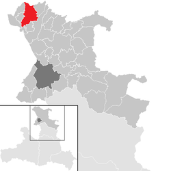 Lamprechtshausen - Carte