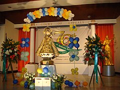Our Lady of the Most Holy Rosary of La Naval de Manila at the 76th Anniversary of the Court of Appeals of the Philippines