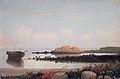 Brace's Rock, Eastern Point, Gloucester, Fitz Hugh Lane, 1864.