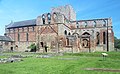 Lanercost Priory, founded in 1165 as an Augustine House, in the village of Lanercost