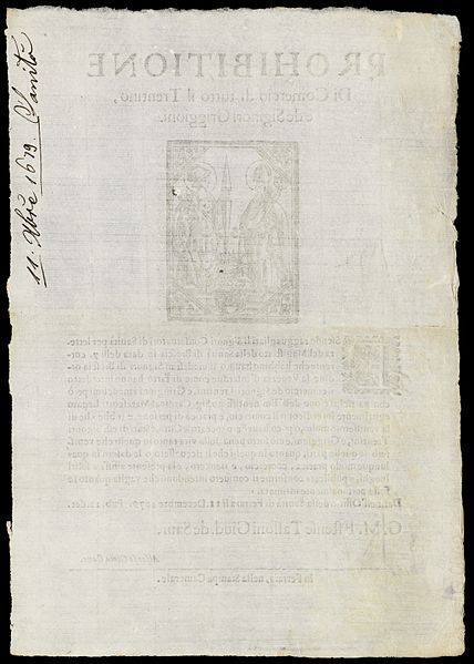 File:Leaflet proclaiming restrictions on trade Wellcome L0063744.jpg