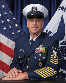 Michael P. Leavitt Master Chief Petty Officer of the US Coast Guard