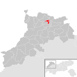 Lechaschau - Carte