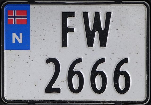 Kfz-Kennzeichen (Norwegen) – Wikipedia