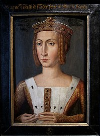 Margaretha van Male, echtgenote van Filips de Stoute.