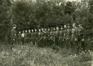 Lithuanian partisans from the district of Dainava (Southern Lithuania).jpg