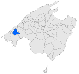 Puigpunyent - Localizazion
