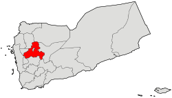 Mahali pa Wilaya ya Sana'a katika Yemen