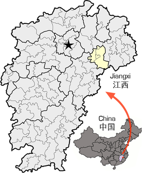 Location of Yingtan within Jiangxi.png