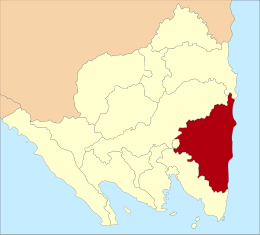 Lampung Timur Regency - Carte