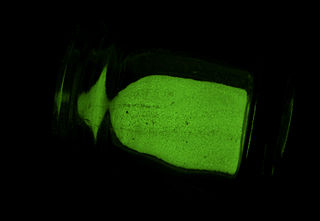 <span class="mw-page-title-main">Phosphor</span> Luminescent substance