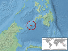 Luperosaurus joloensis distribution.png