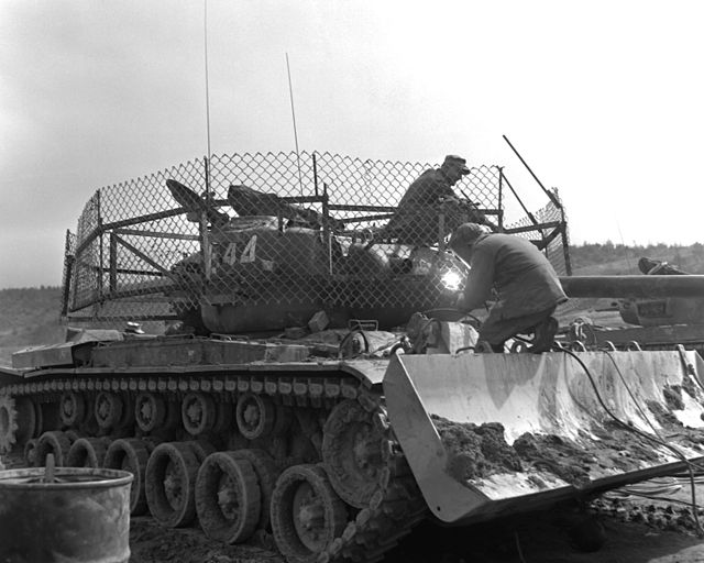 M46 Dozer with M3 dozer conversion kit.