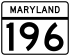 MD Route 196.svg