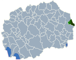 Pehčevo - Harta