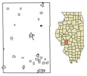 Localização da cidade padrão