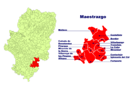 Maestrazgo Teruel (regione ufficiale in Aragona dal 1999)