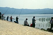 Angler am Kerkini-See