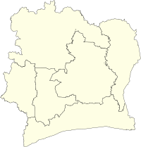 Map of Côte d'Ivoire Departments (1963-1969).svg