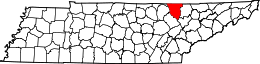 Contea di Scott – Mappa