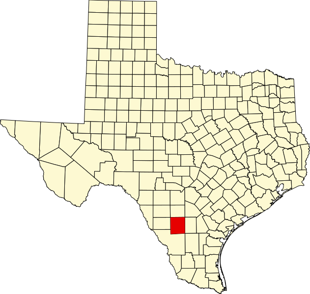 File:Map of Texas highlighting La Salle County.svg