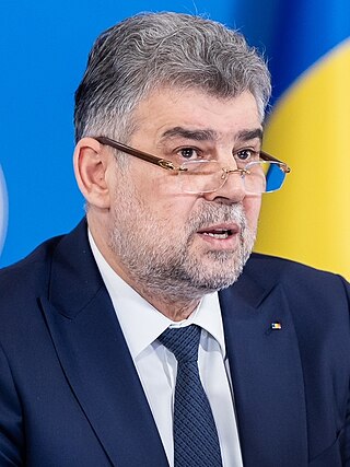 <span class="mw-page-title-main">Marcel Ciolacu</span> Prime Minister of Romania since 2023