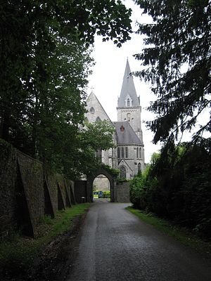 Maredret, Abbaye des azizlar Jean et Scolastique.JPG