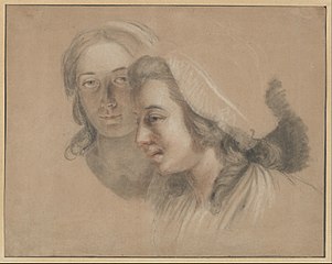 Marie Gabrielle Capet et Marie Marguerite Carreaux de Rosemond