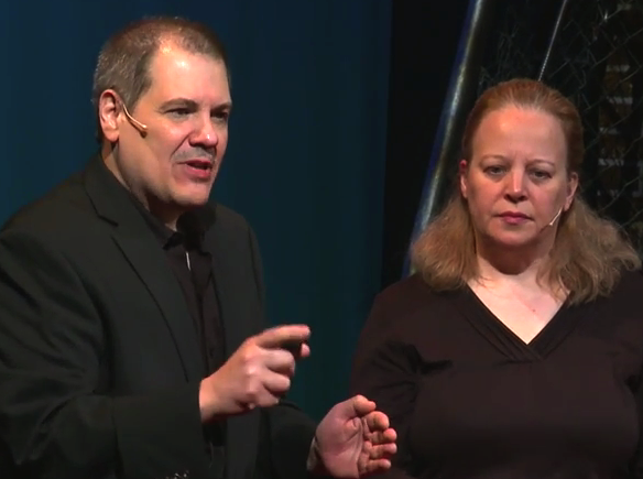 File:Marylou and Jerome Bongiorno at TEDxNJIT 2015.tif